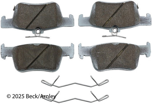 Disc Brake Pad Set Beck/Arnley 085-7090