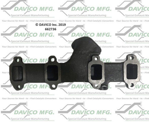 Exhaust Manifold Left Davico 662736