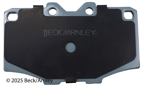 Beck/Arnley Disc Brake Pad Set P/N:085-0852