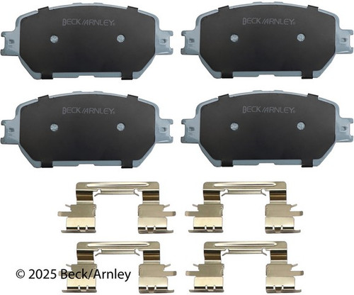 Beck/Arnley Disc Brake Pad Set 085-6657 - view 2