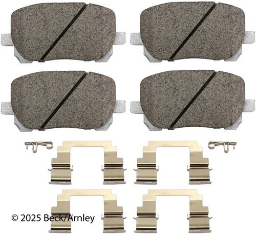 Beck/Arnley Disc Brake Pad Set 085-6697