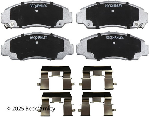 Beck/Arnley Disc Brake Pad Set 085-6757 - view 2