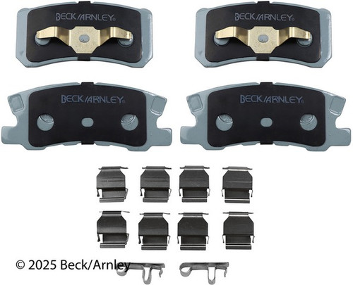Beck/Arnley Disc Brake Pad Set P/N:085-6847