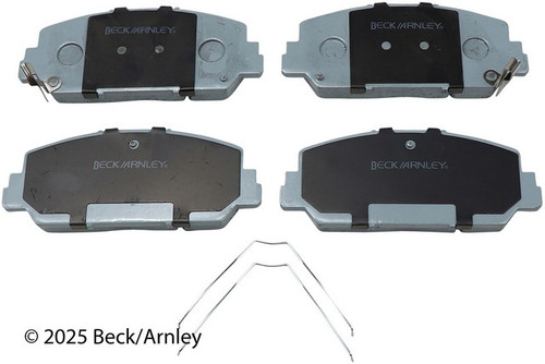 Beck/Arnley Disc Brake Pad Set 085-7063 - view 2