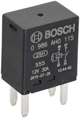 Bosch Diesel Glow Plug Relay,Fuel Pump Relay,Horn Relay,HVAC Blower Motor Relay 0986AH0115 - view 2