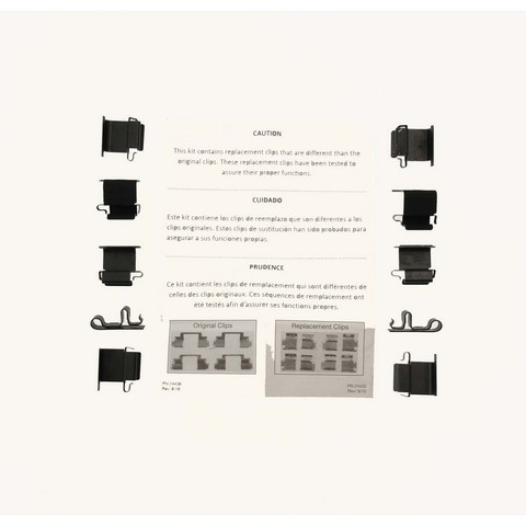 Carlson Disc Brake Caliper Abutment Service Kit P/N:P884