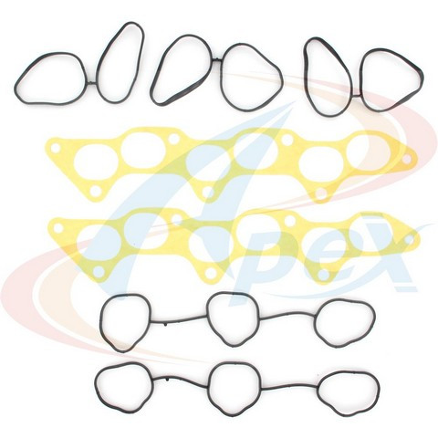 Engine Intake Manifold Gasket Set Lower Upper AMS3864 fits 1999 Saab 9-5 3.0L-V6