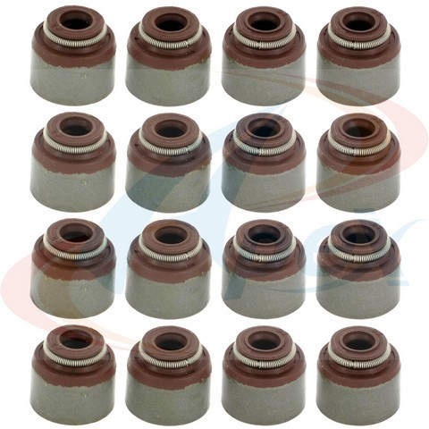 Engine Valve Stem Oil Seal Set Apex Automobile Parts fits 2001 Kia Rio 1.5L-L4