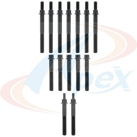 APEX Automobile Parts Inc Engine Cylinder Head Bolt Set AHB271