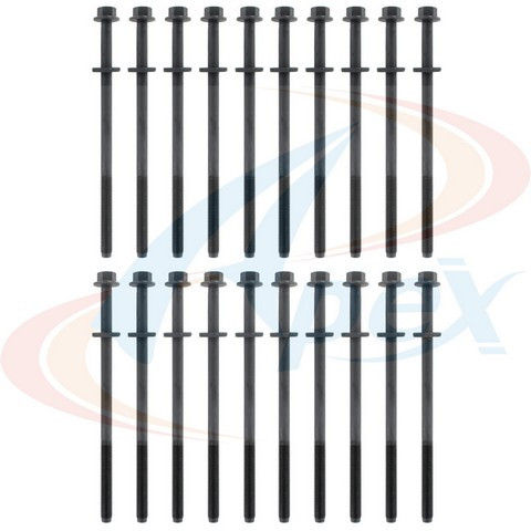 APEX Automobile Parts Inc Engine Cylinder Head Bolt Set AHB470