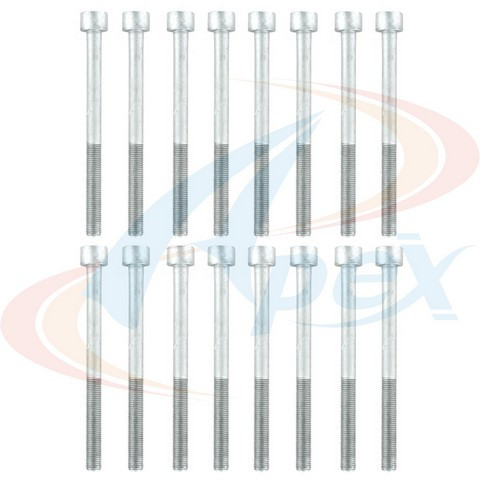 APEX Automobile Parts Inc Engine Cylinder Head Bolt Set AHB620