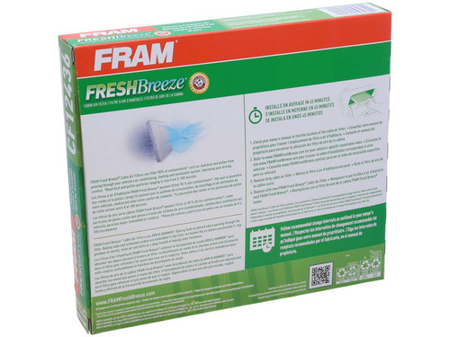 FRAM Cabin Air Filter P/N:CF12436
