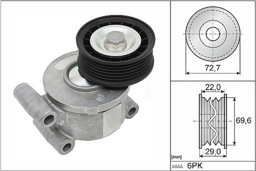 INA US Accessory Drive Belt Tensioner Assembly,Accessory Drive Belt Tensioner P/N:FT40249