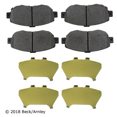 Beck/Arnley Disc Brake Pad Set P/N:089-1506 Beck/Arnley Disc Brake Pad Set P/N:089-1506