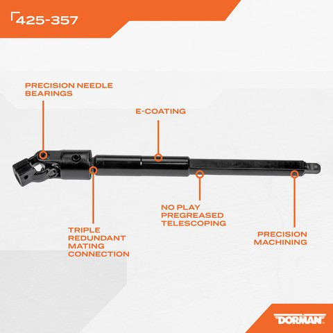 Dorman - OE Solutions Steering Shaft 425-357 - view 4