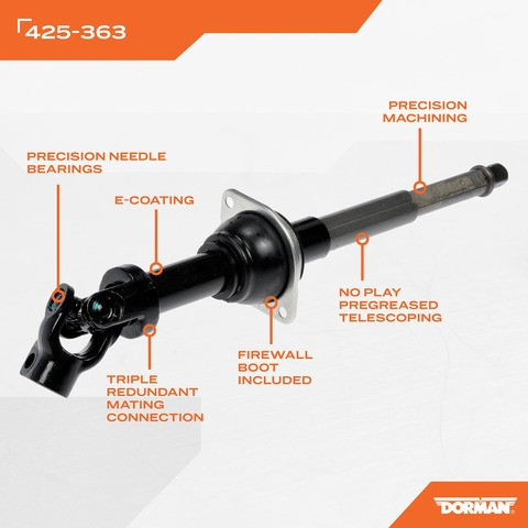 Dorman - OE Solutions Steering Shaft 425-363 - view 4