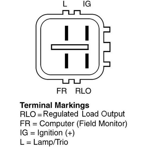 Remy Alternator P/N:11166