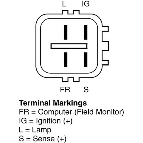 Remy Alternator P/N:12385