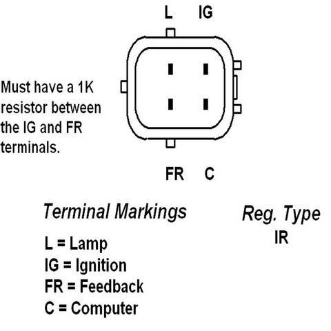 Remy Alternator P/N:11179