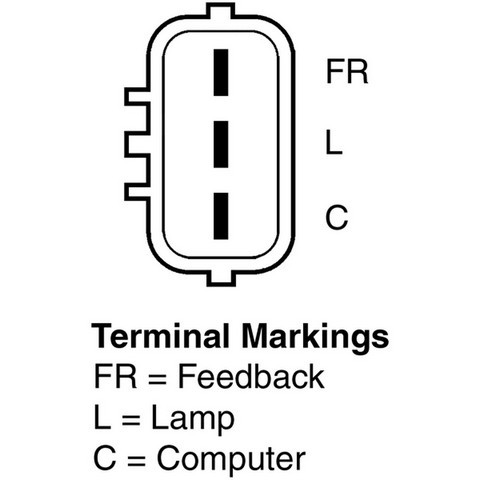 Remy Alternator P/N:11283