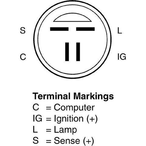 Alternator-Premium Remy 12552 Reman