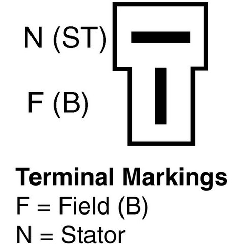 Remy Alternator P/N:14105