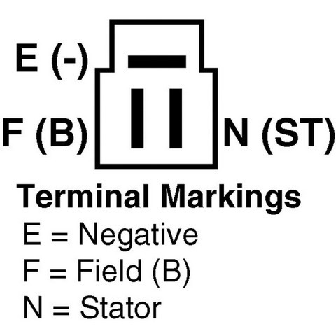 Remy Alternator P/N:14158