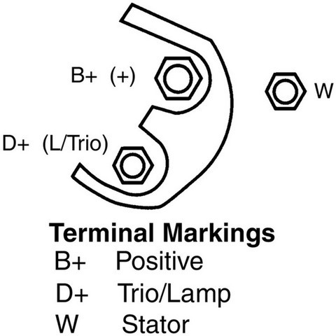 Remy Alternator P/N:14491
