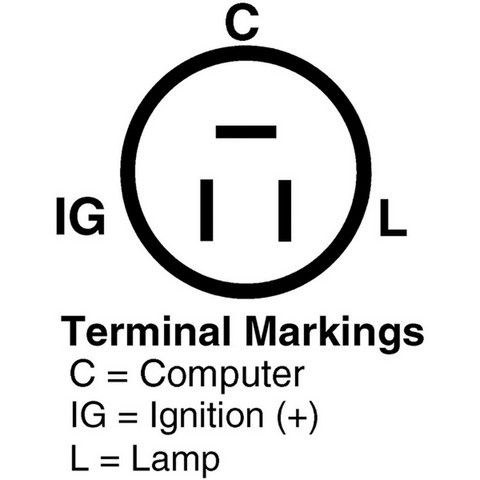 Remy Alternator P/N:14755