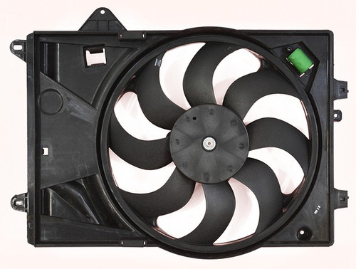 Agility Autoparts Dual Radiator and Condenser Fan Assembly 6010009