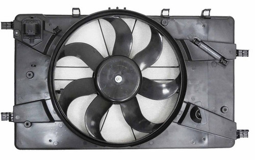Agility Autoparts Dual Radiator and Condenser Fan Assembly P/N:6010031