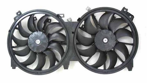 Agility Autoparts Dual Radiator and Condenser Fan Assembly P/N:6010043