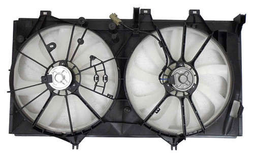 Agility Autoparts Dual Radiator and Condenser Fan Assembly 6010071