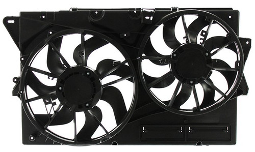 Agility Autoparts Dual Radiator and Condenser Fan Assembly P/N:6010273