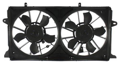 Agility Autoparts Dual Radiator and Condenser Fan Assembly 6010288