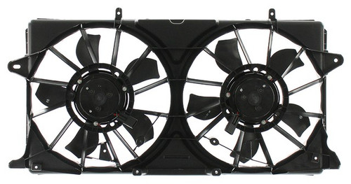 Agility Autoparts Dual Radiator and Condenser Fan Assembly 6010288 - view 2