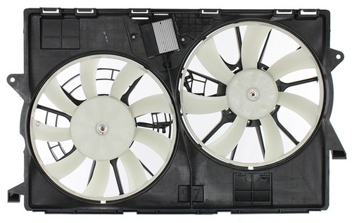 Agility Autoparts Dual Radiator and Condenser Fan Assembly 6010296