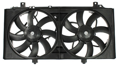 Agility Autoparts Dual Radiator and Condenser Fan Assembly 6010337