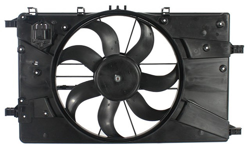 Agility Autoparts Dual Radiator and Condenser Fan Assembly 6010350