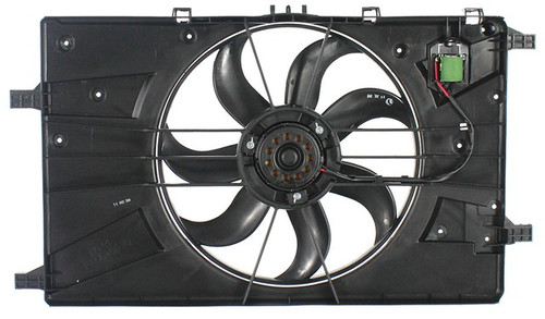 Agility Autoparts Dual Radiator and Condenser Fan Assembly 6010350 - view 2