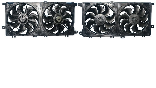 Agility Autoparts Dual Radiator and Condenser Fan Assembly 6012105 - view 2