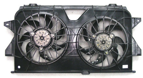 Agility Autoparts Dual Radiator and Condenser Fan Assembly 6015108