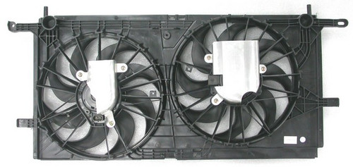 Agility Autoparts Dual Radiator and Condenser Fan Assembly 6016129