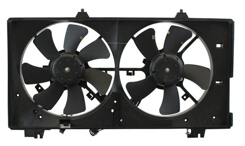 Agility Autoparts Dual Radiator and Condenser Fan Assembly P/N:6028118