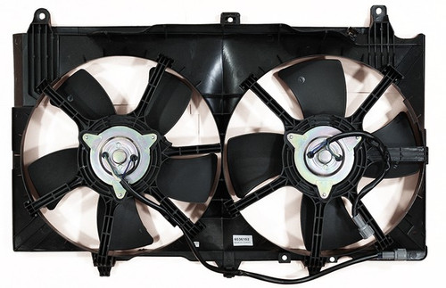 Agility Autoparts Dual Radiator and Condenser Fan Assembly 6036102