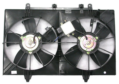 Agility Autoparts Dual Radiator and Condenser Fan Assembly 6036103