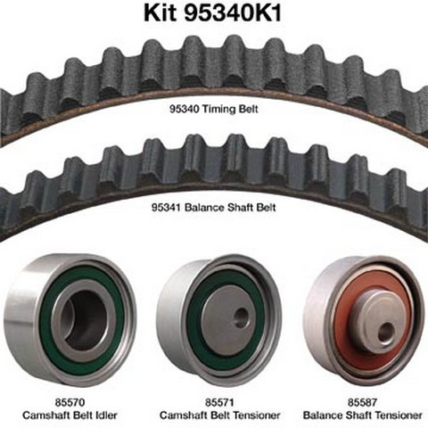 Dayco Engine Timing Belt Component Kit,Engine Timing Belt Kit P/N:95340K1