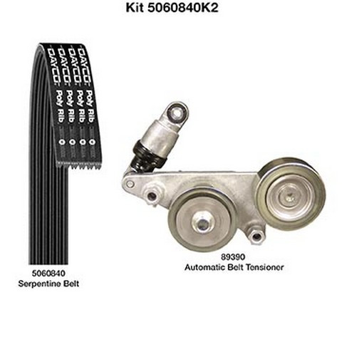 Dayco Serpentine Belt Drive Component Kit P/N:5060840K2