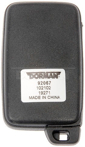 Dorman - HELP Keyless Entry Transmitter Cover P/N:92067