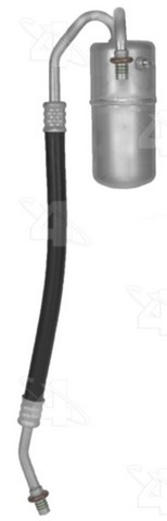 Four Seasons A/C Accumulator with Hose Assembly,A/C Refrigerant Suction Hose P/N:55556